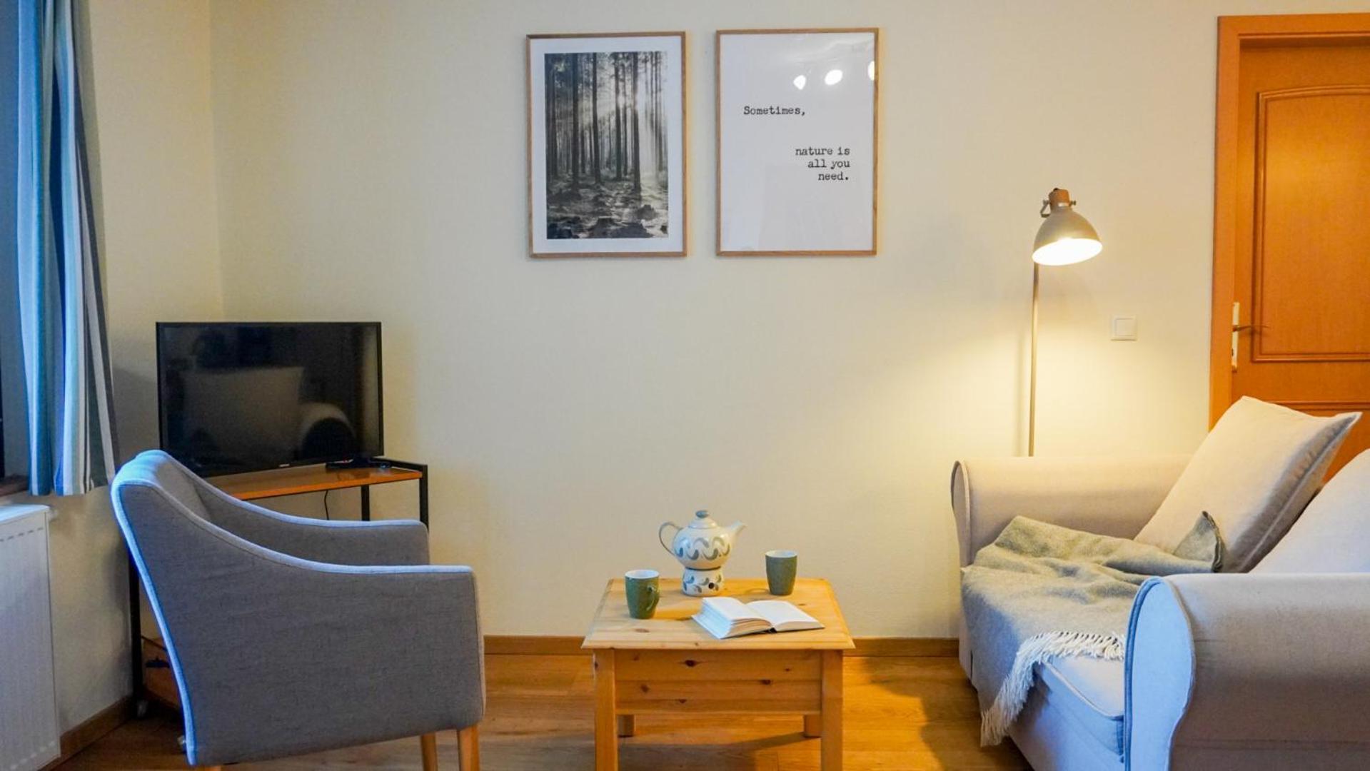 Apartment Mit Herz Im Harz Meisdorf Bagian luar foto